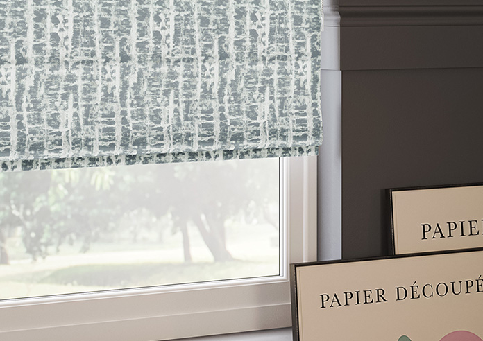 Urbanite, Frosted Steel - Roman Blind - Image 5